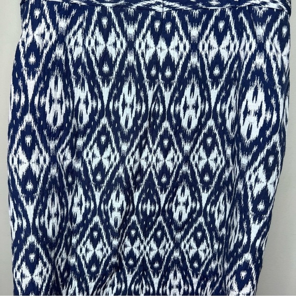 Banana Republic Strapless Ikat Dress Size 8 - Picture 6 of 12